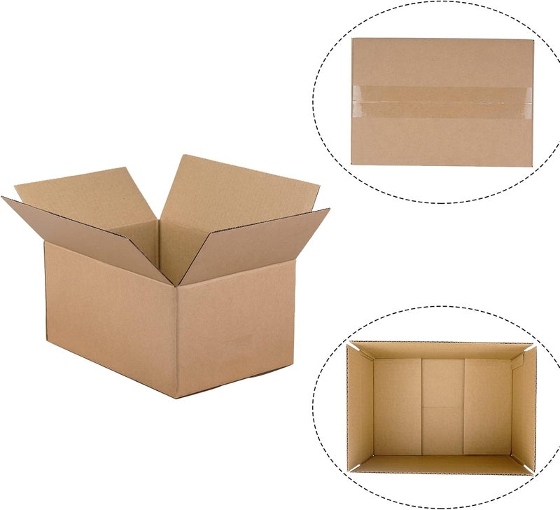 SUNLPH Shipping Boxes 10x7x5 Inches Small Corrugated Cardboard Boxes, 25 Pack - Image 3